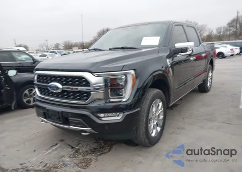 2023 Ford F-150 Platinum z USA, uszkodzony, nr VIN 1FTFW1E8XPFA49288